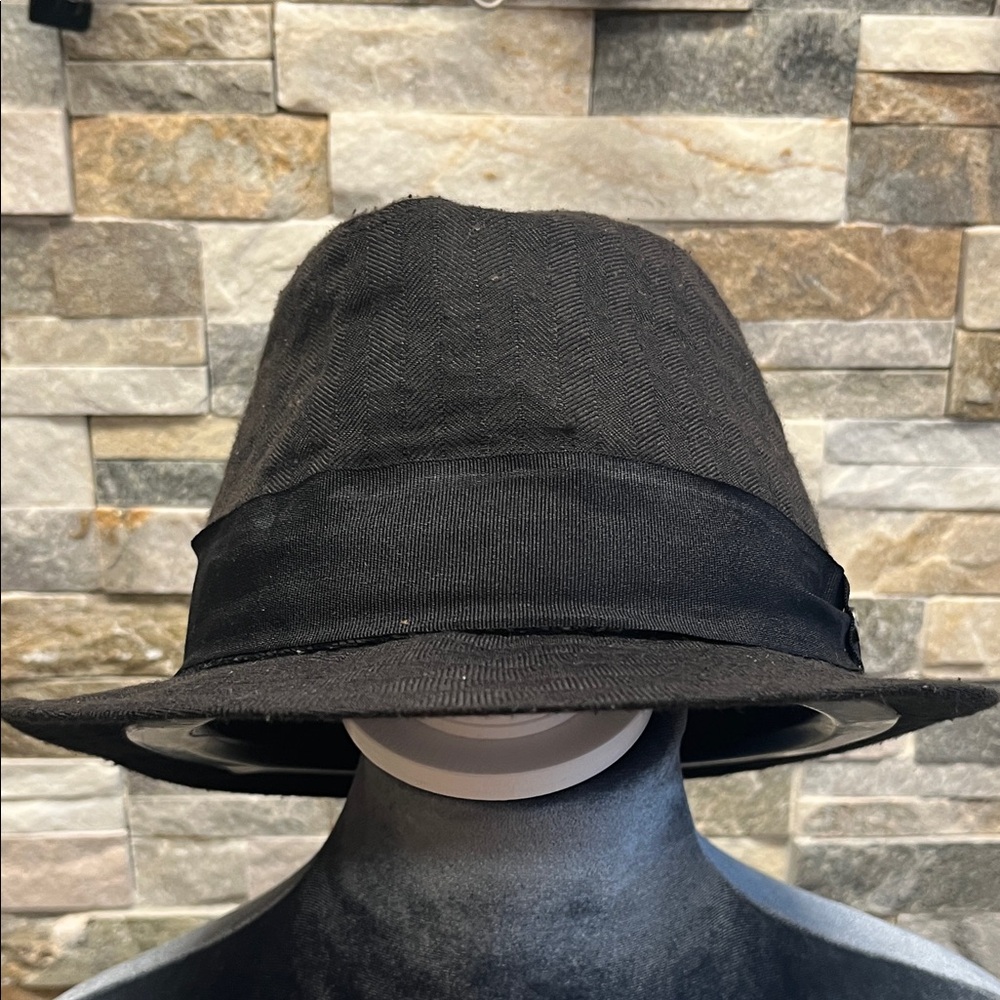 Stetson Black Hat with Gray Lining